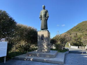 ジョン万次郎の銅像